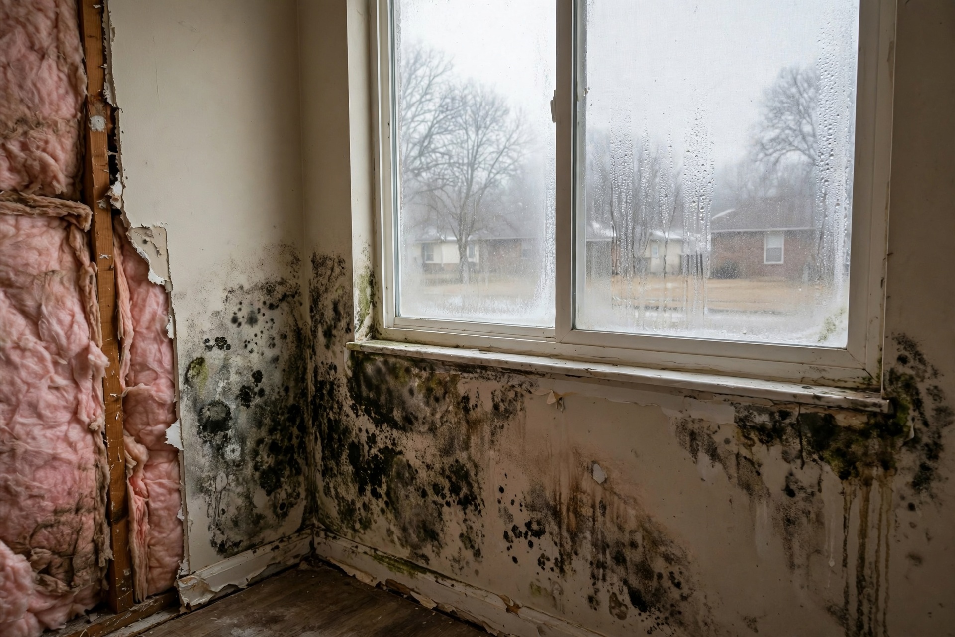 Winter Mold Issues in Channelview Homes With Poor Insulation